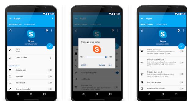 clonador de aplicaciones