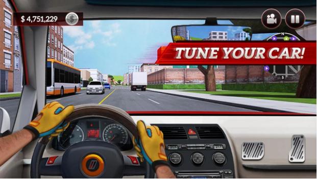 simulador de conducción por velocidad