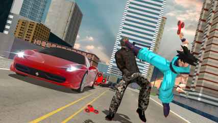 Ficticio Goku Fidget Hero Apk