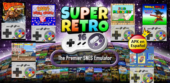 SuperRetro16 SNES Apk Descargar v1.8.6 Android