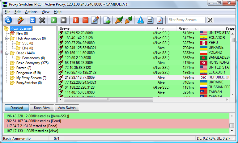 Conmutador de proxy