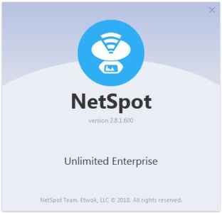 Descarga completa de NetSpot Unlimited Enterprise v5.1.0.706