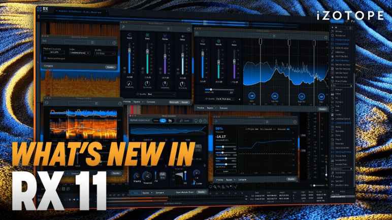 iZotope RX 11 Editor de audio avanzado completo v11.4.0 32x64bit