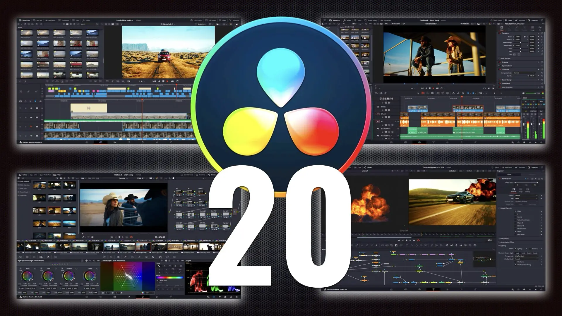 Descargue DaVinci Resolve: mejora de la calidad completa del vídeo