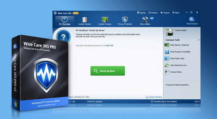 Descargar Wise Care 365 Pro – Full vPro v7.3.5.722 turco