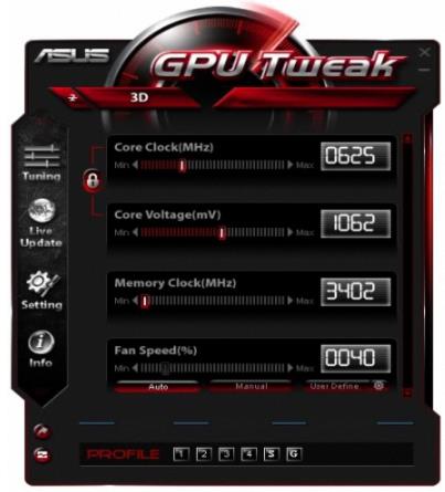 Descarga de ASUS GPU Tweak III – v2.4.0.0 completo