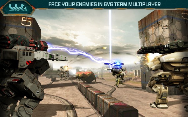 Walking War Robots Apk Descargar v8.5.0 + Datos Mod Munición