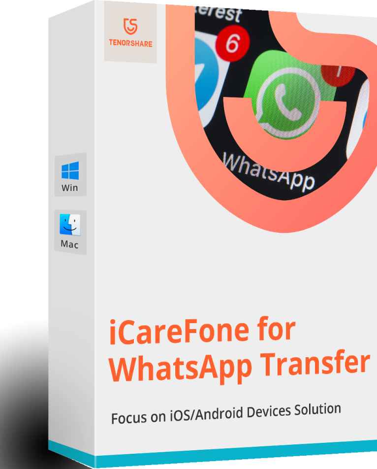 Descarga de transferencia de Tenorshare iCareFone para WhatsApp – Completa