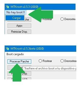 cargar boot.img Doogee S40 lite