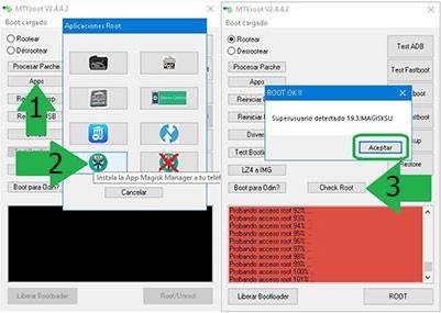 Comprobar raíz Multilaser Ms50x