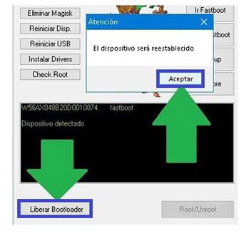 Desbloquear el gestor de arranque Mpie S168
