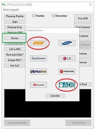 Controladores de dispositvos para Mediatek Nubia M2 Lite