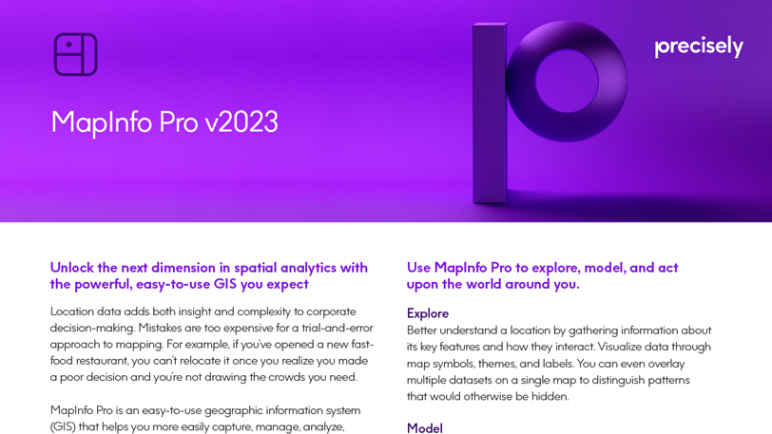 Descargue Precisamente MapInfo Pro – Completo v2023.2.231 (x64)