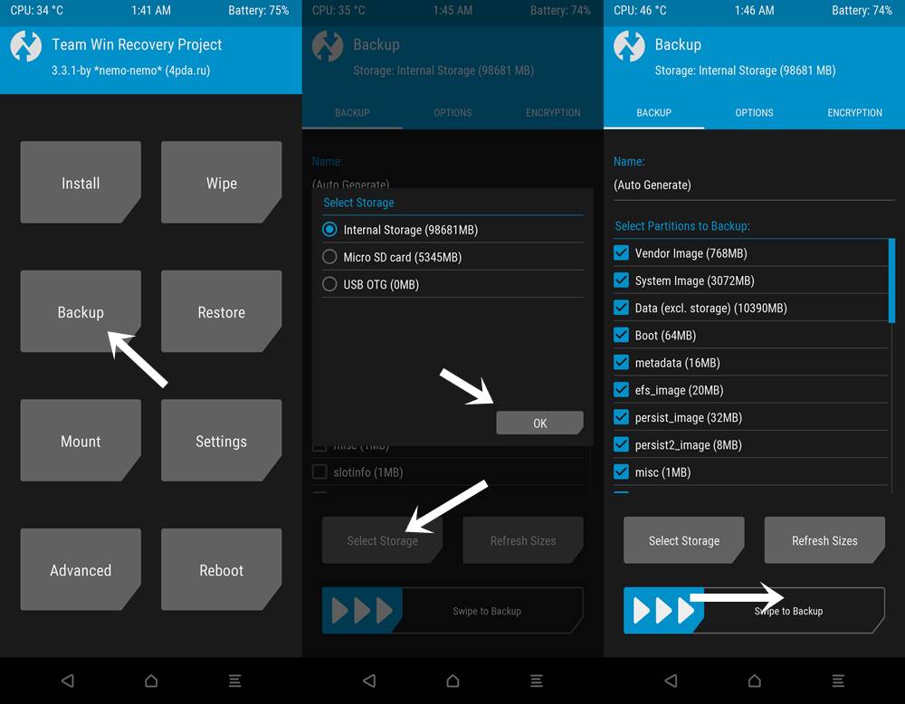 copia de seguridad nandroid