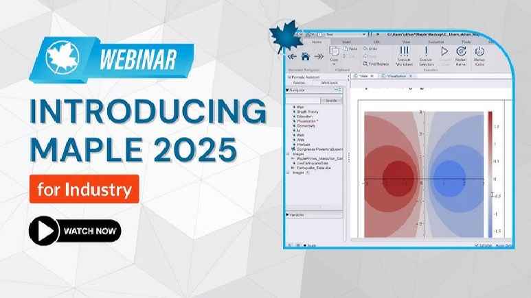 Descarga de Maplesoft Maple 2025 – Completa v2025.1 (x64)