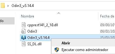 Cómo flashear VBMeta deshabilitado en Samsung Galaxy con Odin