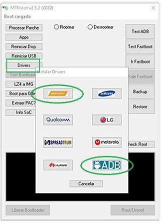 Controladores Mediatek para Nomu S20
