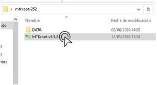 Inicie MTKroot v2.5.5 para MyWigo Halley 2