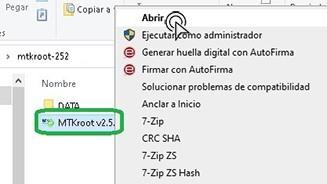 Iniciando MTKroot v2.5.5 en Multilaser Ms50x