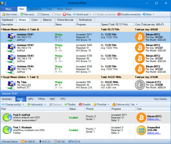 Descarga Awesome Miner Ultimate Plus – Completa