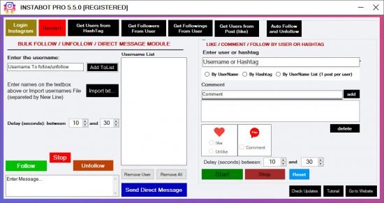 Descarga completa de Instabot Pro v7.3.2 – Bot seguidor