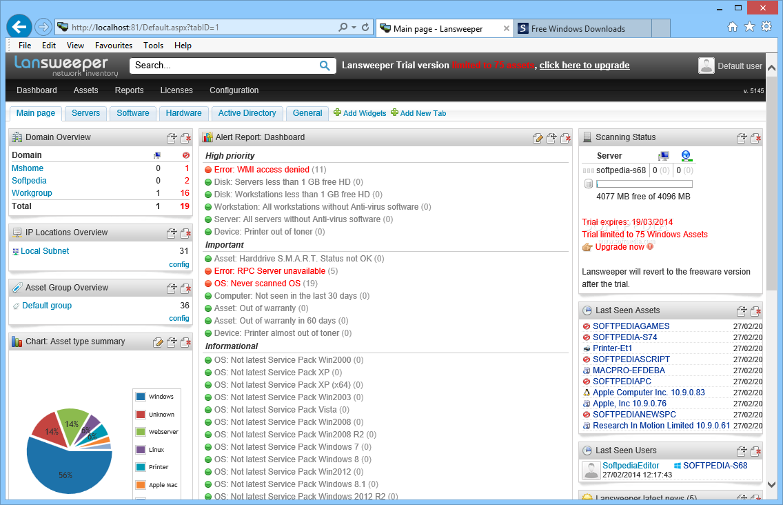 Descargar LanSweeper – Completo v12.7.1.1