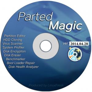 Descargar Parted Magic – Partición de disco duro completa v2026.03.20