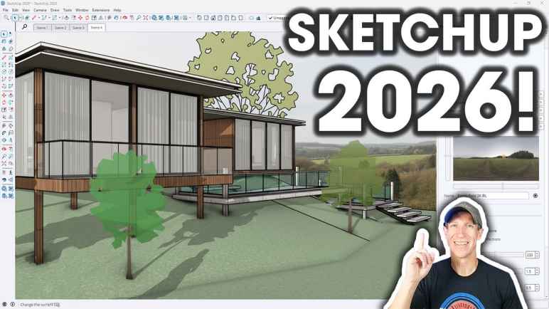 Descargar SketchUp Pro 2026 – Completo v26.1.256 (x64)