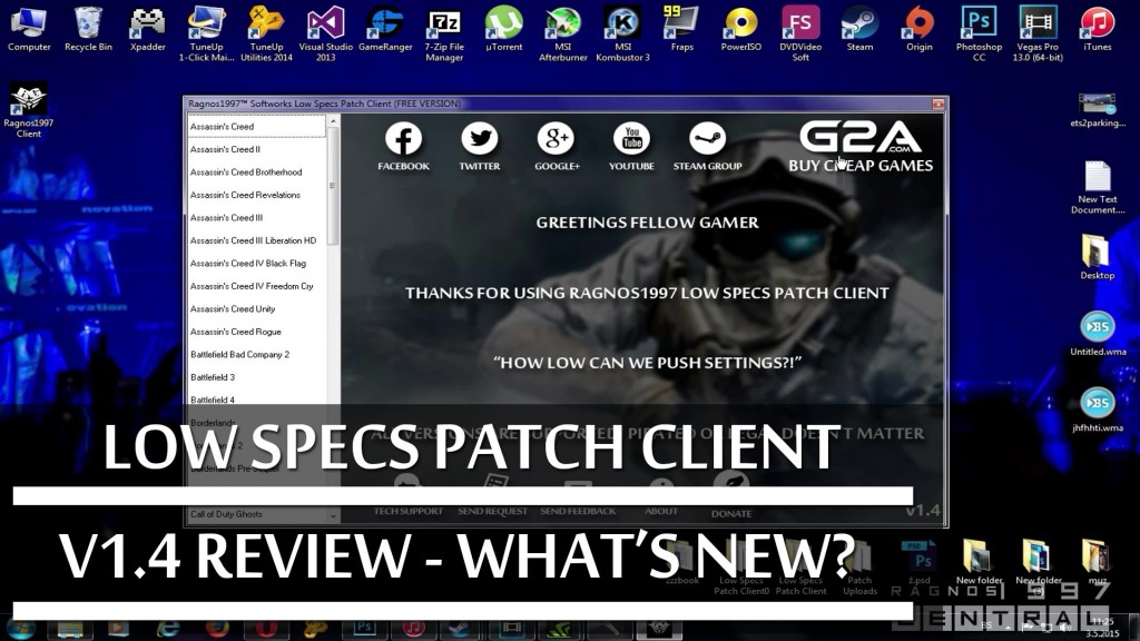 Descargar parche para jugar juegos con gráficos altos