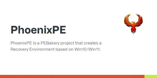 Descargar PhoenixPE – Completo v2025-03-15 Hacer Winpe y Wine