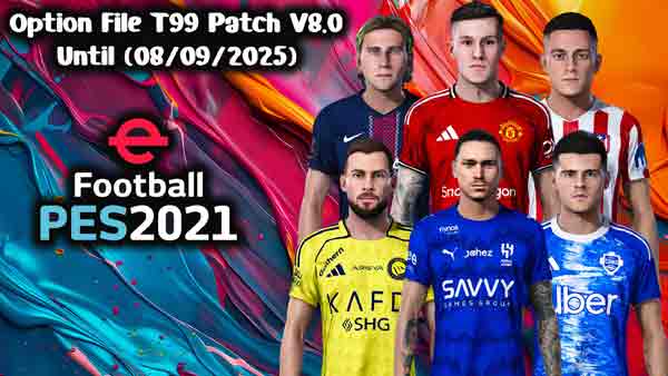 Descargar parche de transferencia T99 Patch Pes 2021 – 2024-2025