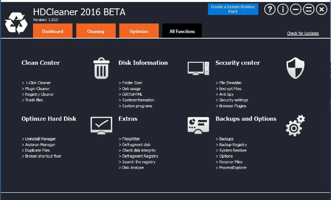 Descarga HDCleaner 2025 – Completa v2.091