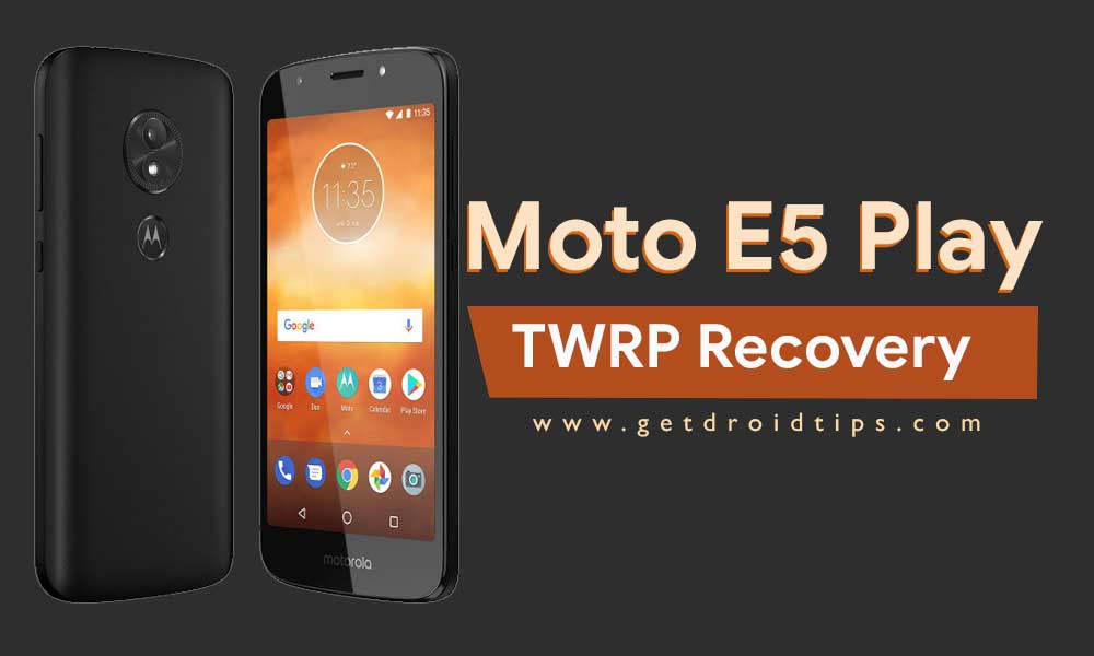 Cómo instalar la recuperación TWRP oficial en Motorola Moto E5 Play y rootearlo