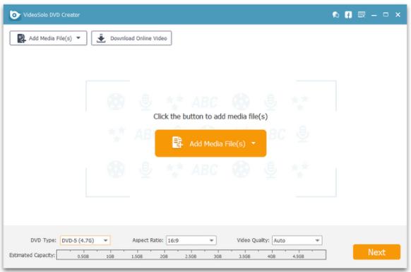 Descargar VideoSolo DVD Creator – Completo v1.2.90