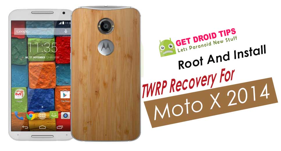 Cómo instalar la recuperación TWRP oficial en Motorola Moto X 2014 y rootearlo