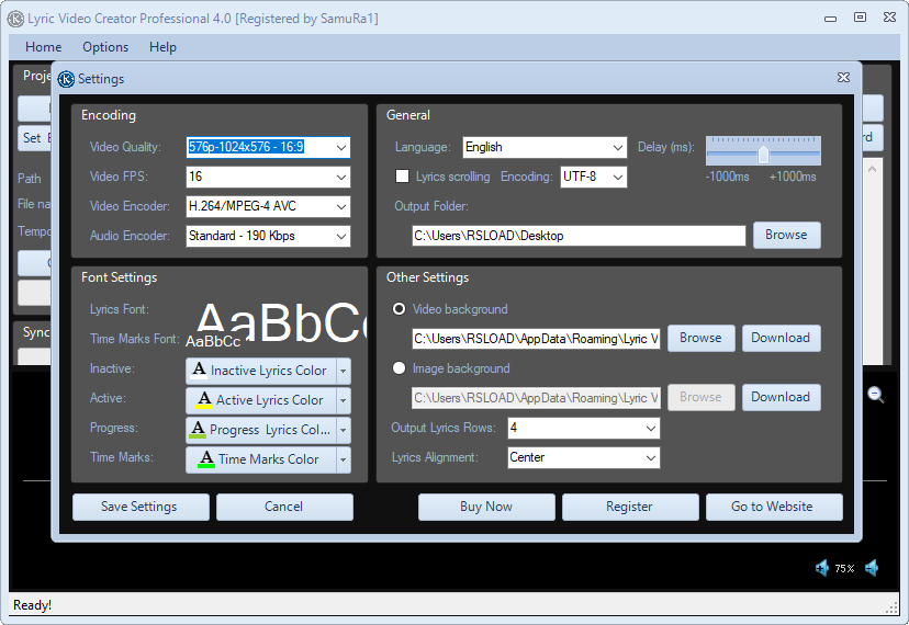     Descargar Lyric Video Creator