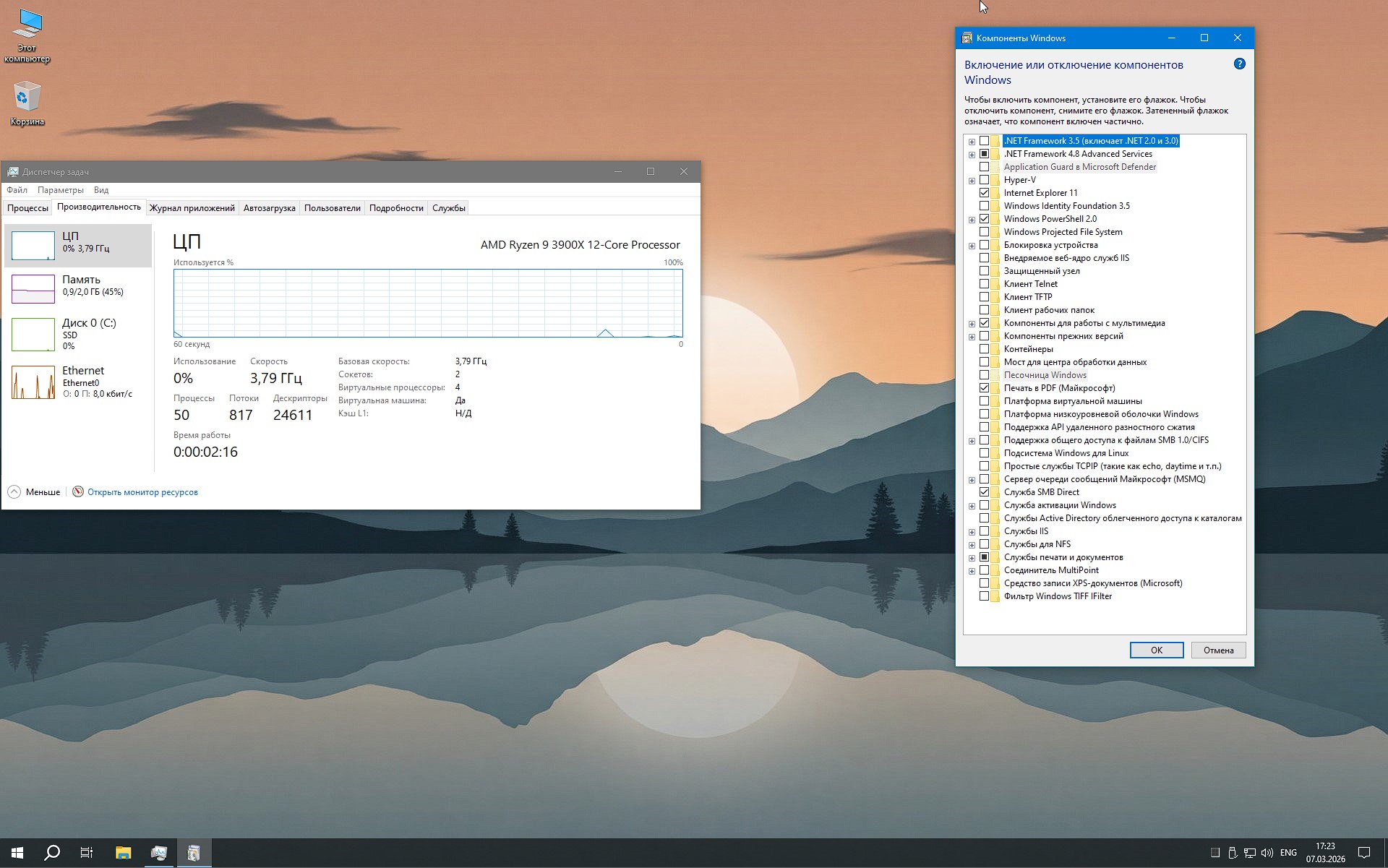 Windows 10 Pro 22H2 con activación de torrent