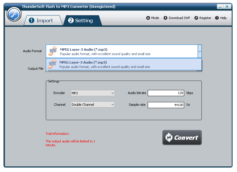 descargar ThunderSoft Flash to MP3 Converter