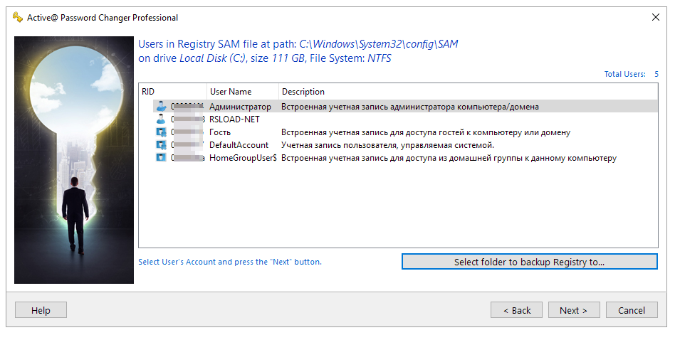 Descargar Active Password Changer gratis