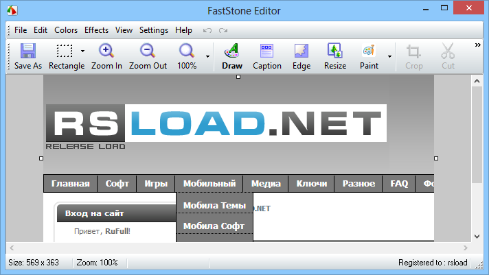 descargar captura FastStone