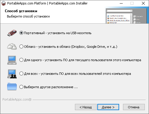 Plataforma PortableApps.com