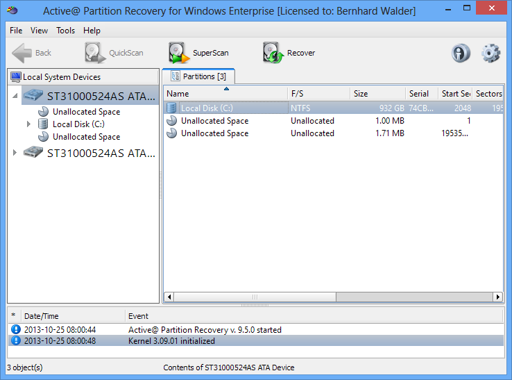 Active Partition Recovery Ultimate 26.0.2.2 + Profesional + WinPE + Portátil