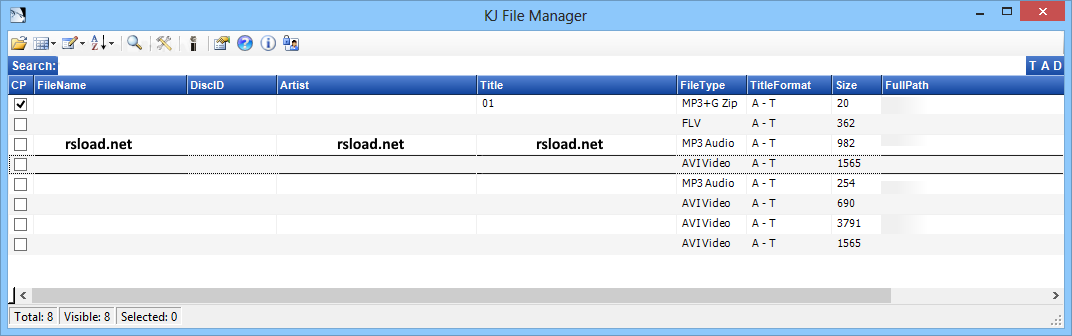 Administrador de archivos Karaosoft KJ 4.0.4