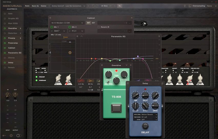Amplificador Mercuriall Audio 1.8.0
