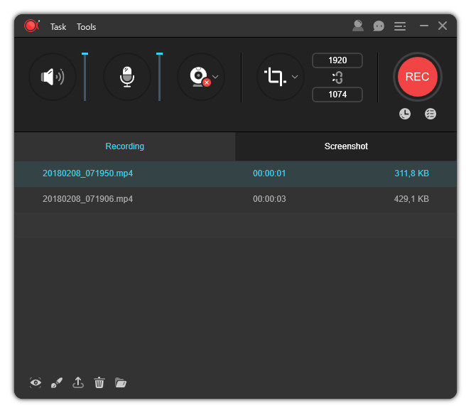 ApowerREC 1.8.5.1 + Portátil + Reempaquetar