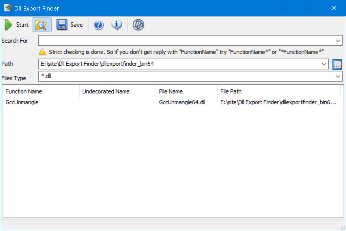 Buscador de exportaciones DLL 1.5.9 + x64