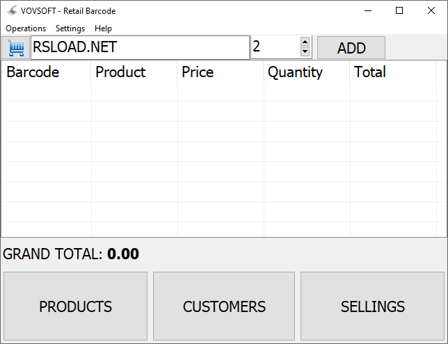 Código de barras minorista VovSoft 5.8 + Portátil