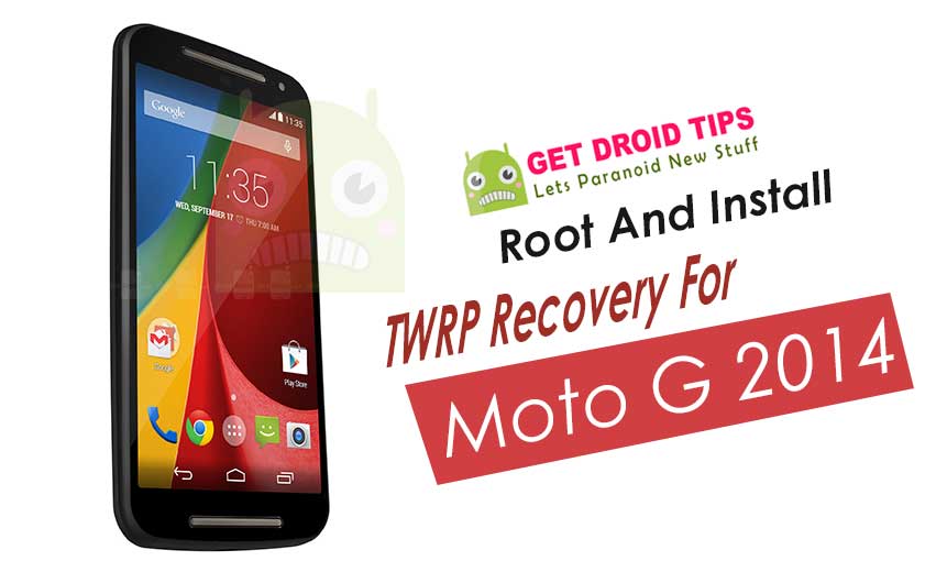 Cómo instalar el recovery TWRP oficial en Motorola Moto G 2014 y rootearlo (titan/thea)