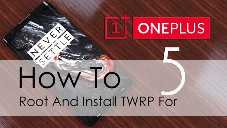 Cómo instalar la recuperación TWRP oficial en OnePlus 5 y rootearlo