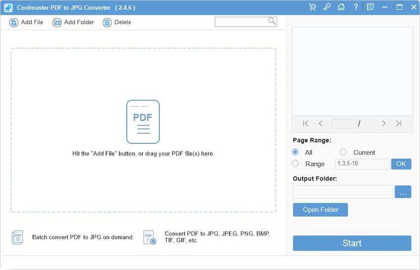 Coolmuster Convertidor de PDF a JPG 2.5.3 + x64